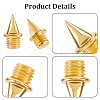 50Pcs Steel Pyramid Spike FIND-GF0008-36G-5