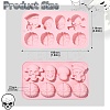 2Pcs Food Grade Silicone Molds SIL-CJ0002-21-2