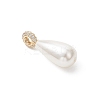 Electroplate Shell Pearl Pendants PALLOY-JF04940-02-3