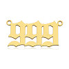 Ion Plating(IP) 201 Stainless Steel Pendants STAS-N090-LA866-9LG-2