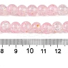 Baking Paint Crackle Glass Bead Strands LS-DGLA-R053-03E-A-2