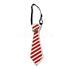Chistmas Theme Non-woven Fabrics Necktie LS-AJEW-L092-A05-1
