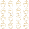DICOSMETIC Brass Pendants KK-DC0001-57-1
