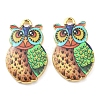 Printed Alloy Pendants ENAM-D051-16G-05-2