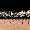 Handmade Millefiori Lampwork Beads Strands X-LAMP-G164-03O-4