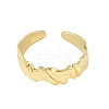 304 Stainless Steel Open Cuff Rings for Women LS-RJEW-C084-03F-G-2
