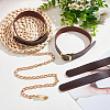PU Leather Choker Necklaces with Alloy Clasp AJEW-WH0348-131B-4