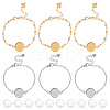 DIY Blank Dome Link Bracelet Maknig Kit DIY-NB0010-47A-1