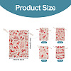 20Pcs 4 Styles Christmas Theme Cotton Fabric Cloth Bags ABAG-TA0002-04A-4