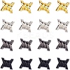 16Pcs 4 Colors Alloy Shoelace Charms FIND-HS0001-17-1