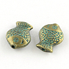 Fish Zinc Alloy Beads PALLOY-R065-194-LF-1