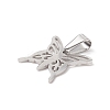 Non-Tarnish 304 Stainless Steel Pendants STAS-I135-32P-01-2