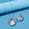 2Pcs 304 Stainless Stee Locket Pendants STAS-UN0064-13G-2