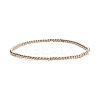 Glass Round Beaded Stretch Bracelet for Women BJEW-JB07911-02-1