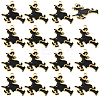 40Pcs Halloween Alloy Enamel Pendants FIND-SC0018-12-1