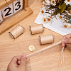 3 Rolls Flat Waxed Polyester Thread String YC-CL0001-02A-3