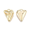 Brass Pave Clear Cubic Zirconia Charms KK-N231-347-1