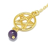 Round Resin Dowsing Pendulum Big Pendants G-C117-01G-04-3