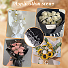 Polyester Flower Bouquet Wrapping Mesh Paper DIY-WH0542-38A-5