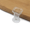 PVC Plastic Goblet Miniature Ornaments PW-WG56364-03-1