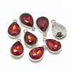 Alloy Glass Charms PALLOY-T028-7x10mm-07-1