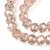 Electroplate Glass Beads Strands EGLA-A034-T3mm-A29-3