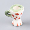 Handmade Porcelain Mug Cup Decoration PORC-T133-22D-2