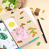 Autumn Leaf Paper Tape Stickers for Card Making DIY-TAC0032-23H-7