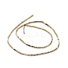 Electroplated Non-magnetic Synthetic Hematite Beads Strands G-G862-03H-2