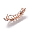 Alloy Crystal Rhinestone Hair Barrettes LS-PHAR-D012-02LG-3