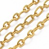 304 Stainless Steel Oval Link Chains CHS-C009-03G-1