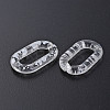 Transparent Acrylic Linking Rings OACR-N009-013B-04-4