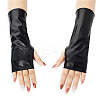 PU Leather Fingerless Gloves AJEW-WH20018-116A-7