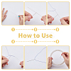 20Pcs Stainless Steel Sewing Needle Devices TOOL-HS0001-62-4
