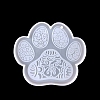 DIY Dog Paw Print Pendant Silicone Molds PW-WG99751-01-2