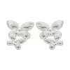 304 Stainless Steel Studs Earrings for Women EJEW-K306-24P-4