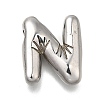 304 Stainless Steel Pendants STAS-S166-01P-14-1