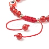 5Pcs 5 Style Alloy Enamel Cross Charm Bracelets Set BJEW-JB08817-7