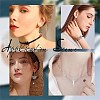 72Pcs 9 Styles Tibetan Style Zinc Alloy Connector Charms TIBE-SC0001-79-6