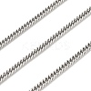 316 Surgical Stainless Steel Cuban Link Chains CHS-B010-01A-P-1