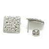 Non-Tarnish 304 Stainless Steel Stud Earring Findings LS-X-STAS-Q225-01A-2