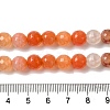 Dyed & Heated Natural Dragon Veins Agate Beads Strands G-P539-A01-15-5