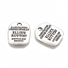 Alloy Quote Charms X-PALLOY-F260-02AS-2