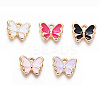 Light Gold Plated Alloy Charms ENAM-L029-06-M-1