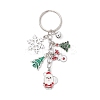 Alloy Enamel Brass Bell Keychains KEYC-TA00039-2