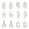 6 Styles Natural Capiz Shell Pendants SHEL-FH0001-02-1