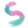 Transparent Painted Glass Beads Strands LS-DGLA-A034-T8mm-A10-1