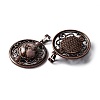 Natural Rhodonite Pendants G-Q158-03-11-2