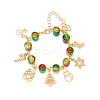 Christmas Alloy Beads Charm Bracelets FS-WGF0FCC-02-2