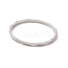 Non-Tarnish 201 Stainless Steel Rhombus Finger Ring for Women RJEW-I089-52P-2